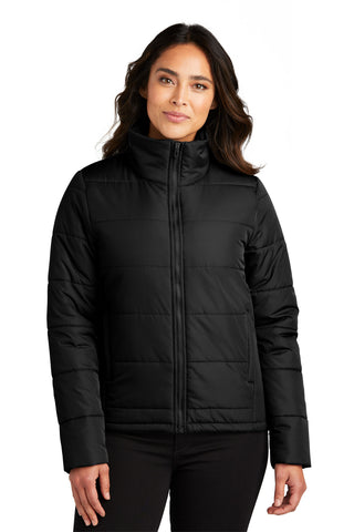 Port Authority Ladies Puffer Jacket (Deep Black)