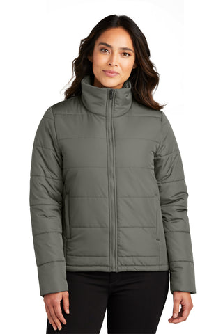 Port Authority Ladies Puffer Jacket (Shadow Grey)