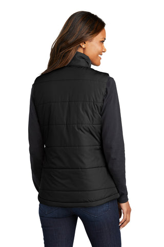 Port Authority Ladies Puffer Vest (Deep Black)