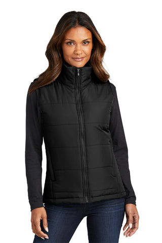 Port Authority Ladies Puffer Vest (Deep Black)