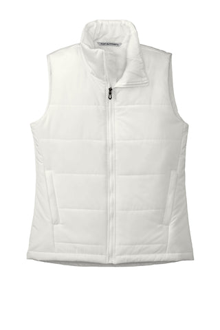 Port Authority Ladies Puffer Vest (Marshmallow)