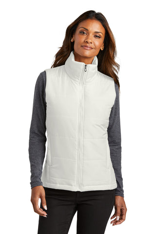 Port Authority Ladies Puffer Vest (Marshmallow)