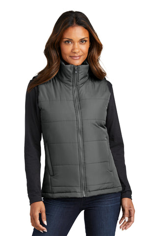 Port Authority Ladies Puffer Vest (Shadow Grey)