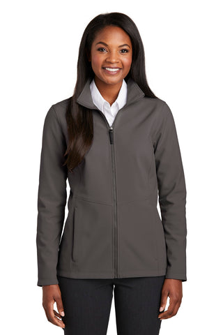 Port Authority Ladies Collective Soft Shell Jacket (Graphite)