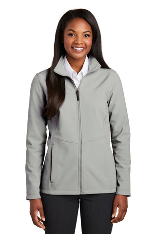 Port Authority Ladies Collective Soft Shell Jacket (Gusty Grey)