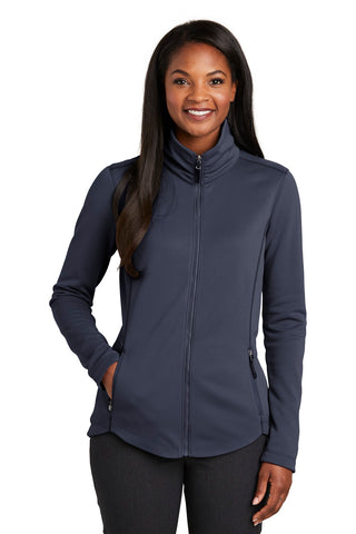 Port Authority Ladies Collective Smooth Fleece Jacket (River Blue Navy)