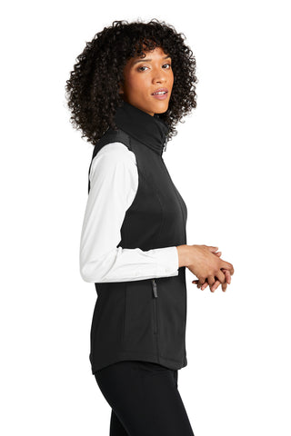 Port Authority Ladies Collective Smooth Fleece Vest (Deep Black)
