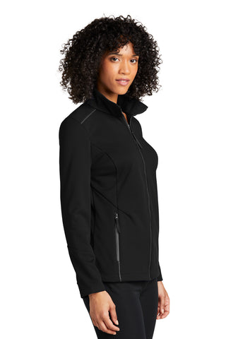 Port Authority Ladies Collective Tech Soft Shell Jacket (Deep Black)