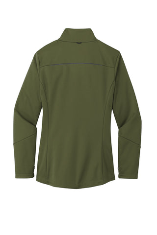 Port Authority Ladies Collective Tech Soft Shell Jacket (Olive Green)