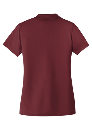 Port Authority Ladies Dry Zone UV Micro-Mesh Polo (Burgundy)