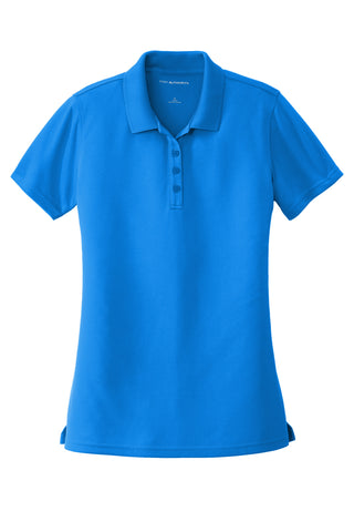 Port Authority Ladies Dry Zone UV Micro-Mesh Polo (Coastal Blue)