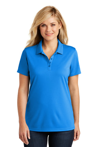 Port Authority Ladies Dry Zone UV Micro-Mesh Polo (Coastal Blue)