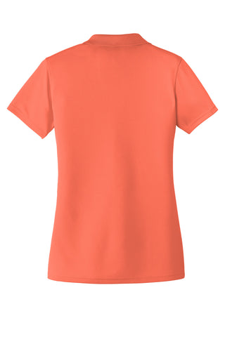 Port Authority Ladies Dry Zone UV Micro-Mesh Polo (Coral Splash)