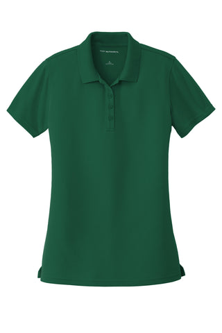 Port Authority Ladies Dry Zone UV Micro-Mesh Polo (Deep Forest Green)