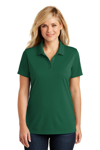 Port Authority Ladies Dry Zone UV Micro-Mesh Polo (Deep Forest Green)