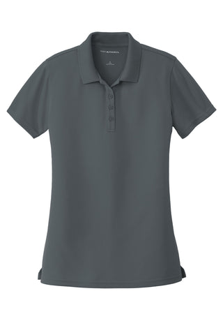 Port Authority Ladies Dry Zone UV Micro-Mesh Polo (Graphite)