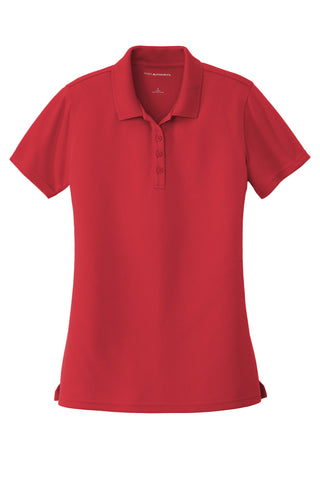 Port Authority Ladies Dry Zone UV Micro-Mesh Polo (Rich Red)