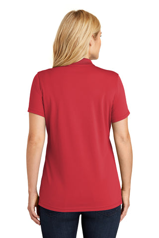 Port Authority Ladies Dry Zone UV Micro-Mesh Polo (Rich Red)