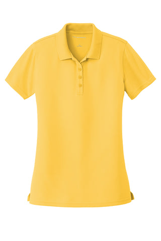 Port Authority Ladies Dry Zone UV Micro-Mesh Polo (Sunburst Yellow)