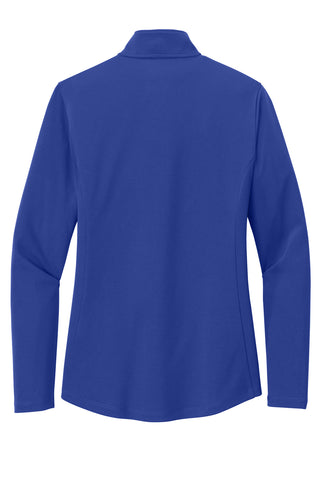 Port Authority Ladies Dry Zone UV Micro-Mesh 1/4-Zip (True Royal)