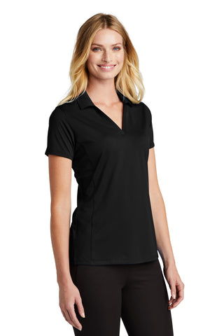 Port Authority Ladies Performance Staff Polo (Black)