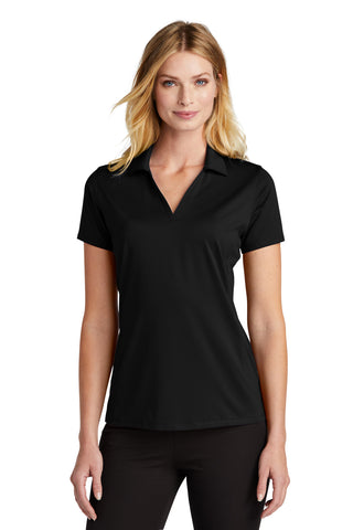 Port Authority Ladies Performance Staff Polo (Black)