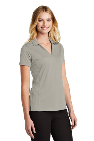 Port Authority Ladies Performance Staff Polo (Silver)