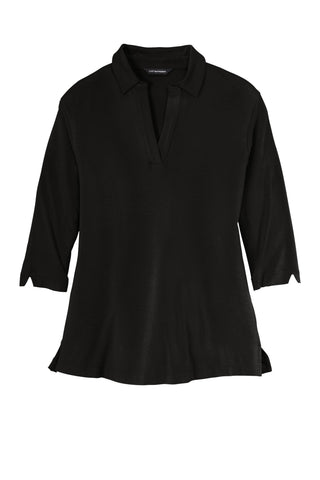 Port Authority Ladies Luxe Knit Tunic (Deep Black)