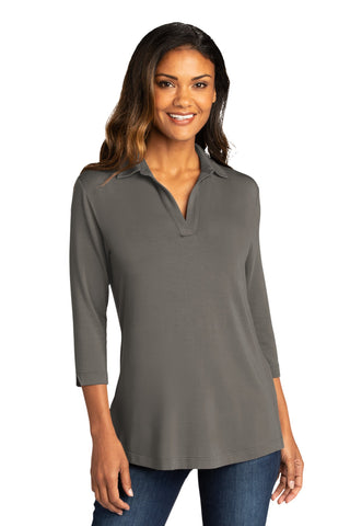 Port Authority Ladies Luxe Knit Tunic (Sterling Grey)