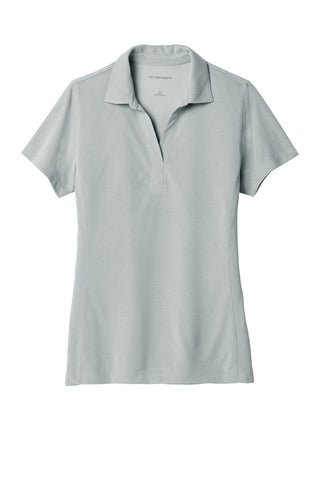 Port Authority Ladies Poly Oxford Pique Polo (Gusty Grey)