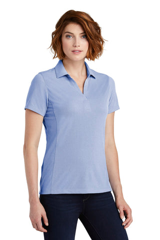 Port Authority Ladies Poly Oxford Pique Polo (True Royal)