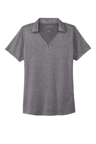 Port Authority Ladies Shadow Stripe Polo (Shadow Grey)