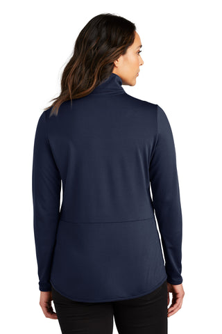Port Authority Ladies Accord Stretch Fleece Full-Zip (Navy)