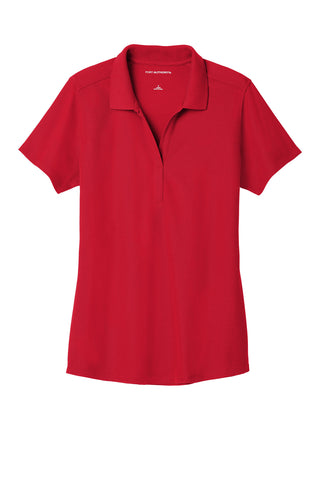 Port Authority Ladies EZPerformance Pique Polo (Apple Red)