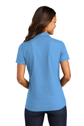 Port Authority Ladies EZPerformance Pique Polo (Carolina Blue)