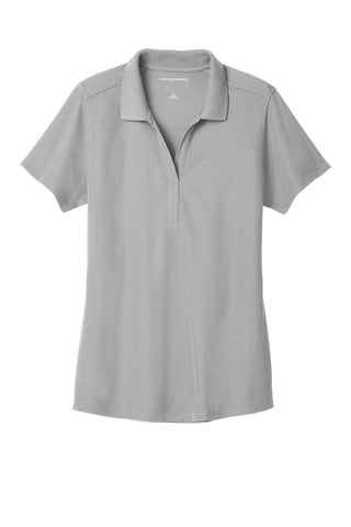 Port Authority Ladies EZPerformance Pique Polo (Gusty Grey)