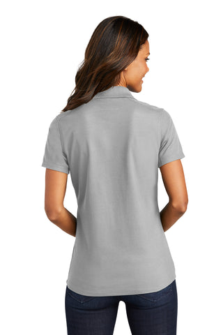 Port Authority Ladies EZPerformance Pique Polo (Gusty Grey)