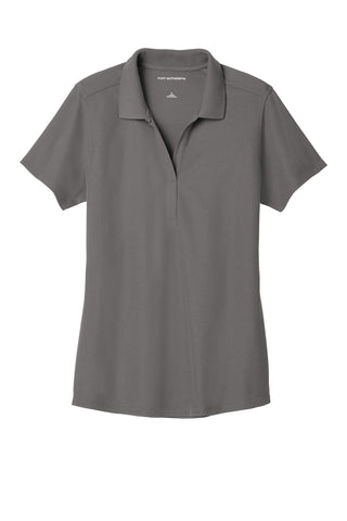 Port Authority Ladies EZPerformance Pique Polo (Sterling Grey)