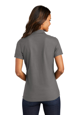 Port Authority Ladies EZPerformance Pique Polo (Sterling Grey)