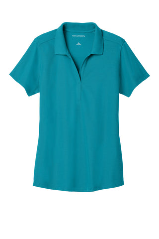 Port Authority Ladies EZPerformance Pique Polo (Teal)