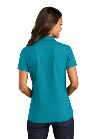 Port Authority Ladies EZPerformance Pique Polo (Teal)