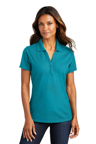 Port Authority Ladies EZPerformance Pique Polo (Teal)