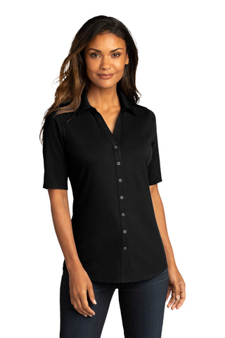 Port Authority Ladies City Stretch Top (Black)