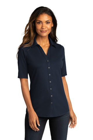 Port Authority Ladies City Stretch Top (River Blue Navy)