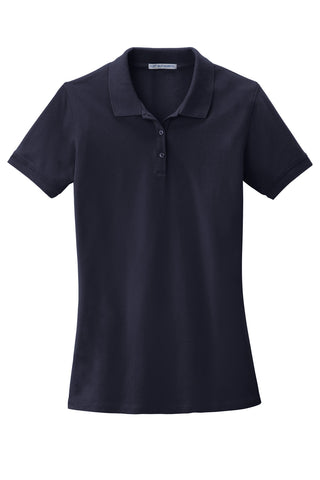 Port Authority Ladies EZCotton Polo (Navy)