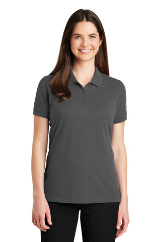 Port Authority Ladies EZCotton Polo (Sterling Grey)