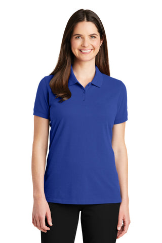 Port Authority Ladies EZCotton Polo (True Royal)