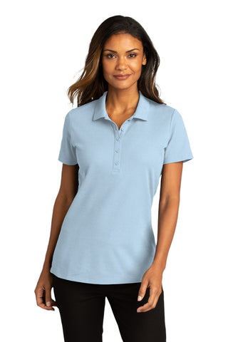 Port Authority Ladies SuperPro React Polo (Cloud Blue)