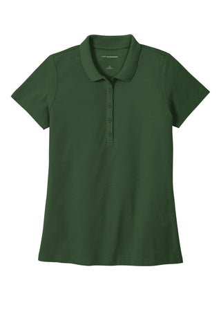 Port Authority Ladies SuperPro React Polo (Dark Green)