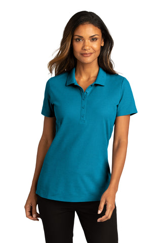 Port Authority Ladies SuperPro React Polo (Parcel Blue)